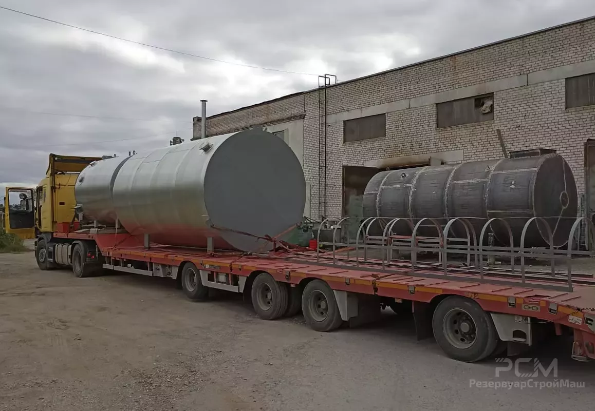 Изготовление двух баков БАГВ-20 м3 и БАГВ-5 м3
